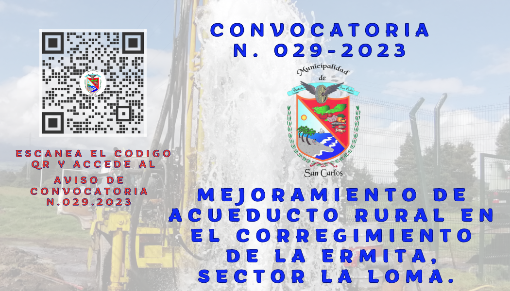 CONVOCATORIA N. 2023-029