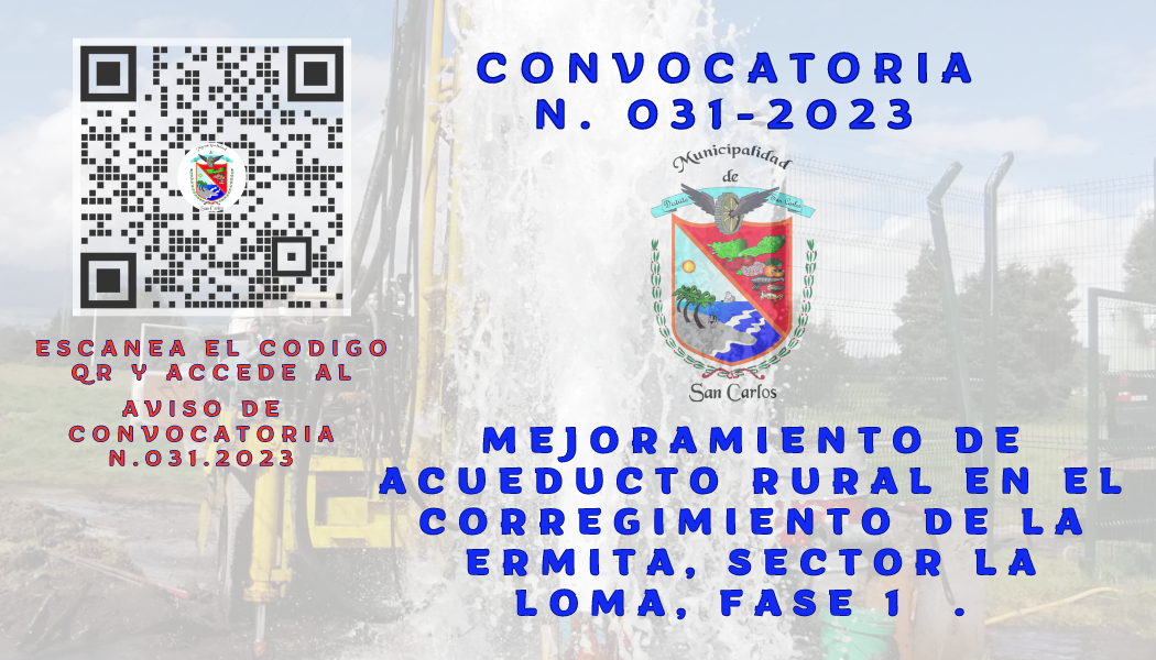 CONVOCATORIA N° 031-2023